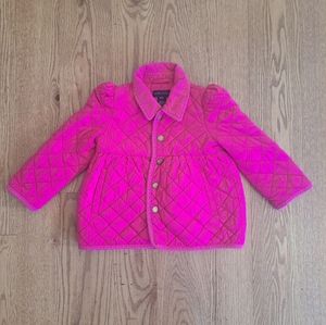 Girls Ralph Lauren hot pink jacket